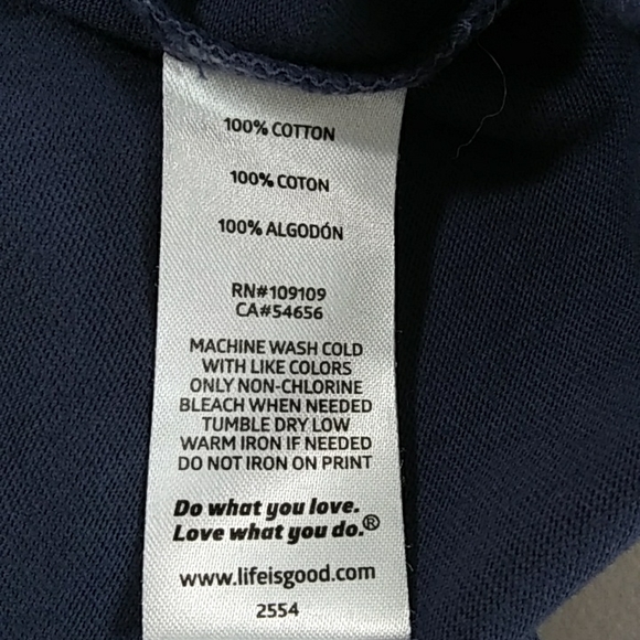 Life is Good womens Crusher Tee. Size S - Picture 8 of 9